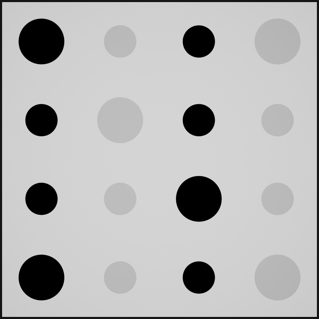 Circle Grid morphospace sample 3